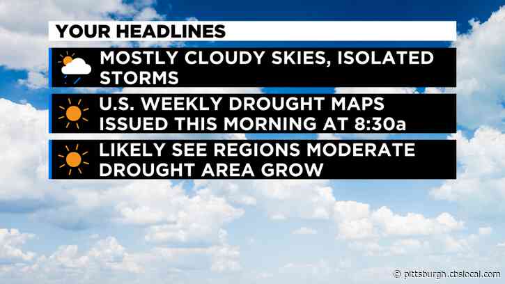 Pittsburgh Weather: Hot Temperatures And Isolated Rain Showers