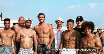 Andy Carroll, Dwight Gayle and Jonjo Shelvey all on holiday together