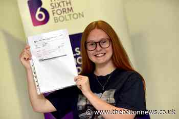 A-LEVEL RESULTS DAY: The Sixth Form Bolton - 'We worked hard for our results'