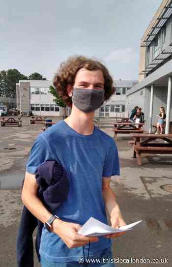 A-LEVELS: Elthorne Park head salutes his 'fantastic' students