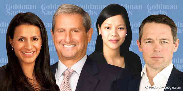 REVEALED: Meet 20 Goldman Sachs leaders running the powerful merchant-banking division that's raising $100 billion for a new alternatives push