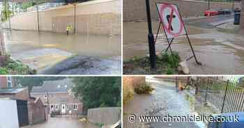 Water pipes burst for the second time in a week causing chaos