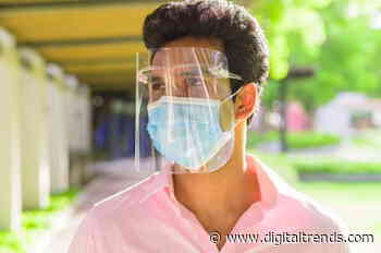 These face shields are lightweight, reusable, and only cost $3