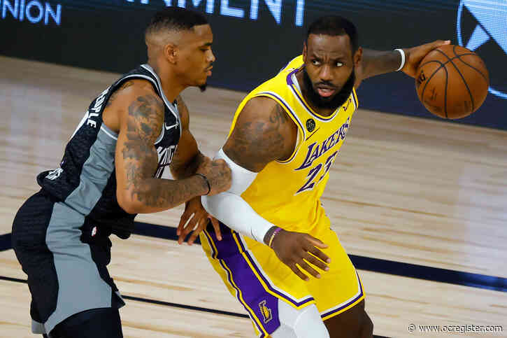 LeBron James finishes as NBA assists leader as Lakers fall to Kings