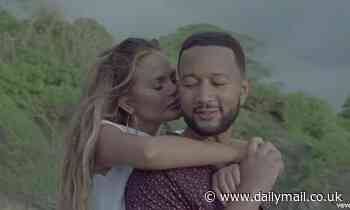 Chrissy Teigen and John Legend hint they are expecting third child in new Wild video 