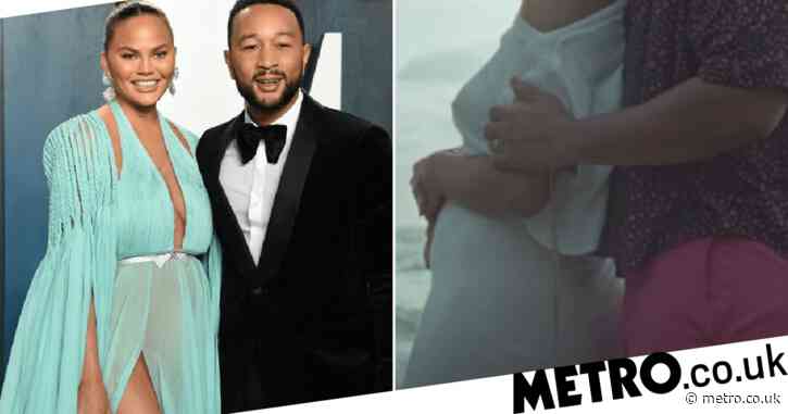 John Legend and Chrissy Teigen expecting third child together as they confirm baby news in Wild music video