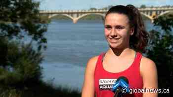 Saskatoon artistic swimmer takes another step towards Olympic dream