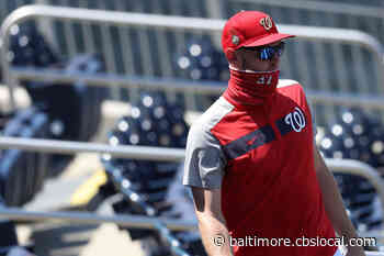 Nationals’ Strasburg Ejected For Arguing From The Stands - CBS Baltimore