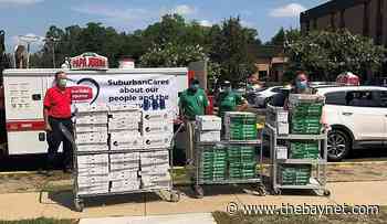 Suburban Propane, Baltimore Orioles & Papa John's Pizza donate to staff at MedStar Southern Maryland Hospital - Bay Net
