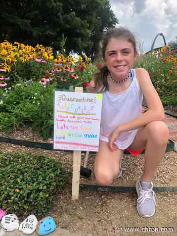'Quarantine caterpillar' keeps growing to 700+ rocks, bringing families together in Cypress