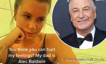 Ireland Baldwin jokes about up-and-down relationship with dad Alec in Hurt My Feelings TikTok