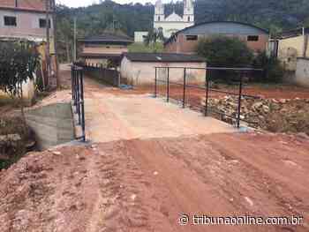Após 7 meses, ponte destruída em enchente fica pronta em Vargem Alta - Tribuna Online