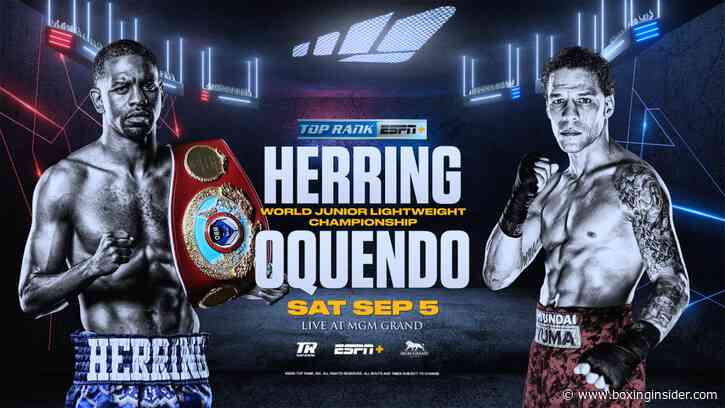 Jamel Herring Hopes The Third Time is The Charm For Scheduled Contest Against Jonathan Oquendo
