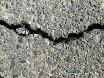 Holes in road need attention before an injury - St Helens Star