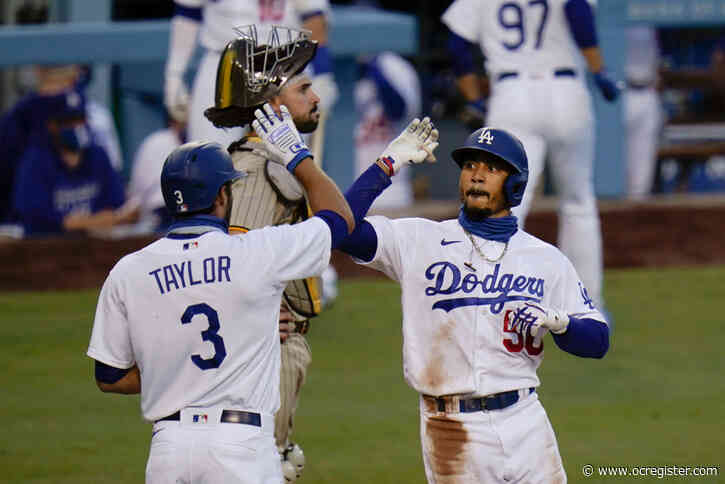 Leading man Mookie Betts hits three home runs in Dodgers win