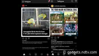 Instagram Spotted Testing Dedicated Reels Button on App Homepage