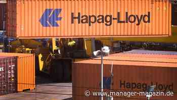 Container-Riese Hapag-Lloyd fährt auf Sicht