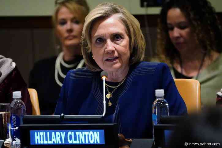 Clinton says she hopes Harris gets &#39;less sexist&#39; treatment on U.S. campaign trail