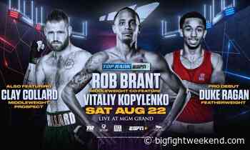 Rob Brant back in action in 'The Bubble' - Big Fight Weekend