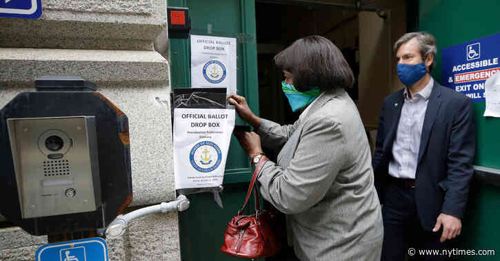 Supreme Court Lets Rhode Island Make Voting by Mail Easier Amid Pandemic - The New York Times