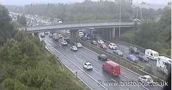 M5 traffic updates as weekend getaway begins with 45 minute delays