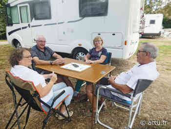 Près d'Ancenis, les camping-caristes se plaisent sur l’aire d’Oudon - actu.fr