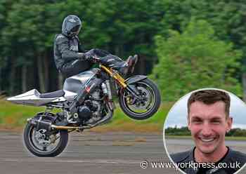 Jonny set for 'high chair wheelie' record bid at Elvington Airfield