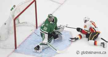 Dallas Stars find scoring mojo, beat Calgary Flames 5-4 to tie NHL playoff series