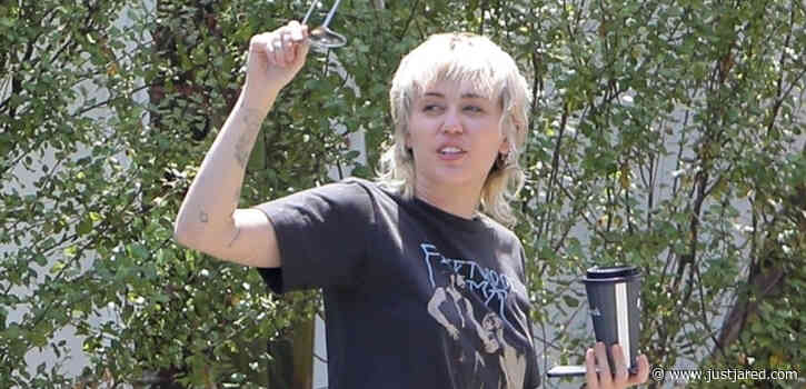Miley Cyrus Steps Out After Split From Boyfriend Cody Simpson