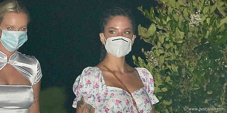Halsey Looks So Cute at Dinner With Friends in Nobu