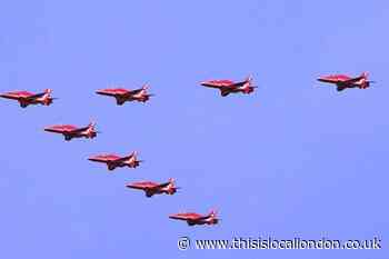 Here's when the Red Arrows will fly over Richmond for VJ Day