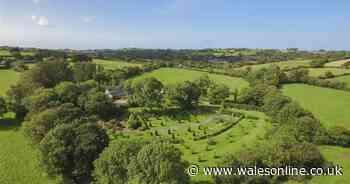 13-bed estate in west Wales with 4.7 acres up for sale