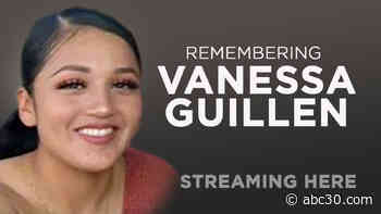 Vanessa Guillen's casket arrives at memorial after somber procession