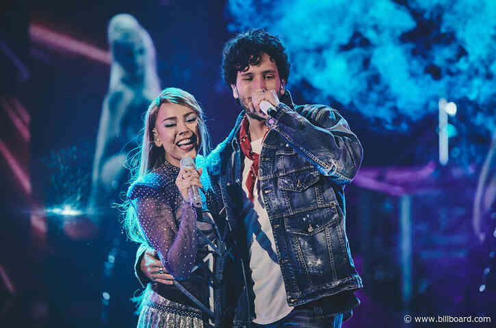 Fans Crown Danna Paola & Sebastian Yatra’s ‘No Bailes Sola’ as July’s Best Latin Collab