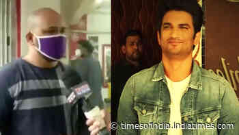 Sushant Singh Rajput's bodyguard says he can't believe that a person like SSR can kill himself!