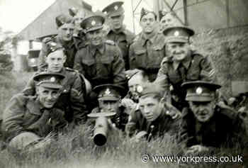 Walter Stead, of York - a former Japanese POW - to mark VJ Day 75th anniversary