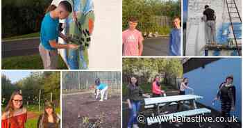 West Belfast youth come together in cross-community project to improve youth club space - Belfast Live