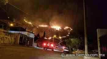Alarma por incendio en el Cerro Coronel - El Tiempo de México