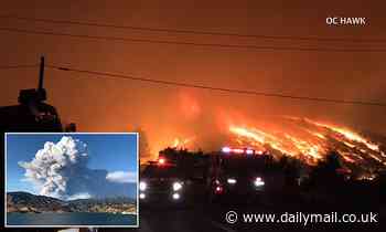 'Firenado' forms in LA as wildfires spread in Southern California
