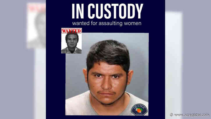 Orange police arrest man wanted in sexual assaults of women in Santiago Creek area