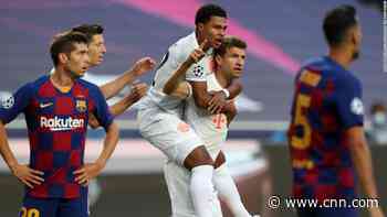 Barcelona dropped from Champions League in historic loss