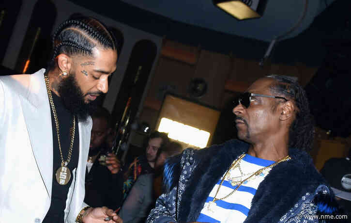 Snoop Dogg shares Nipsey Hussle tribute song, ‘Nipsey Blue’