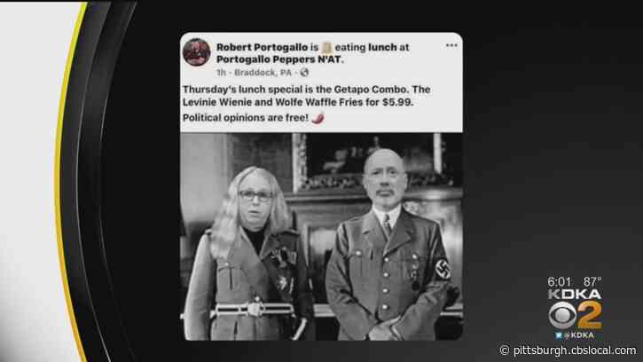 Pittsburgh-Area Restaurant Owner Posts Picture Depicting Gov. Tom Wolf And Health Secretary Dr. Rachel Levine As Nazis