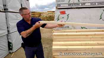 'We are cleaned out': Lumber cost on the rise, Saskatoon business says