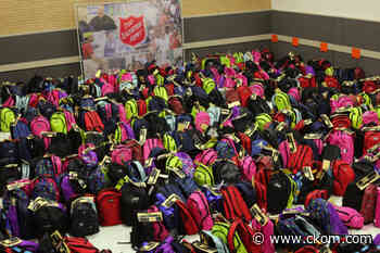 Saskatoon Salvation Army helping families with school supplies during pandemic - CKOM News Talk Sports