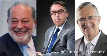 Ricardo Salinas, Emilio Azcarraga y Carlos Slim ¿los salvadores de la #4T? - www.mipuntodevista.com.mx