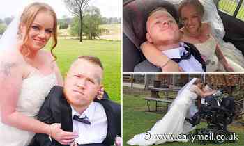 Brenton Smith from Campbelltown diagnosed with Duchenne muscular dystrophy married love of his life