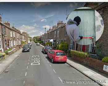 York streets with the most amount of burglary reports