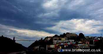 When 12-hour thunderstorm is forecast to hit Bristol this weekend