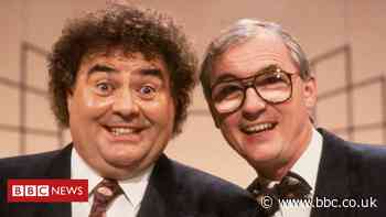 Little and Large: Duo talk of Eddie's health in unseen film